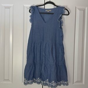 Loft Embroidered Dress